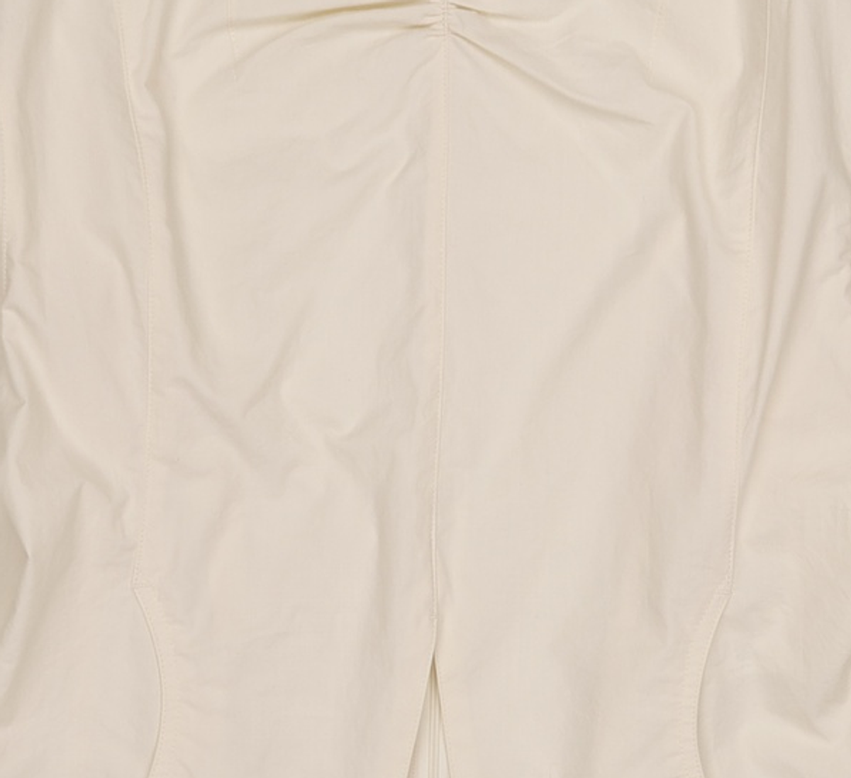 분더캄머(WNDERKAMMER) Shirring slit blouse_butter yellow(셔링 슬릿 블라우스_버터 옐로우) M