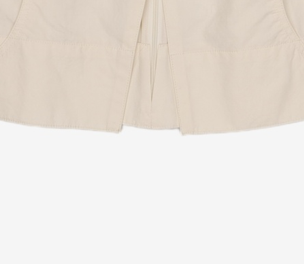 분더캄머(WNDERKAMMER) Shirring slit blouse_butter yellow(셔링 슬릿 블라우스_버터 옐로우) M