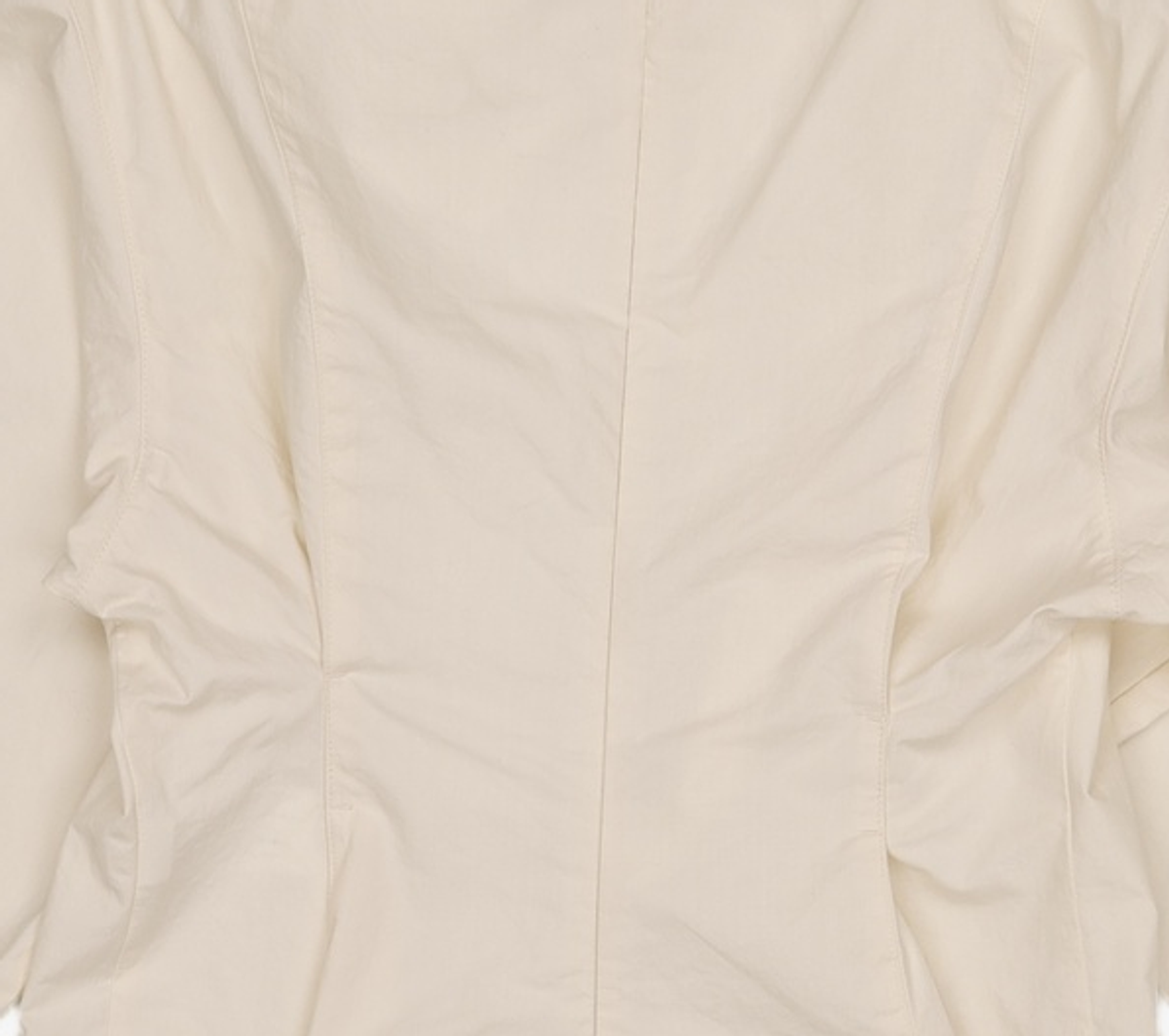 분더캄머(WNDERKAMMER) Shirring slit blouse_butter yellow(셔링 슬릿 블라우스_버터 옐로우) M