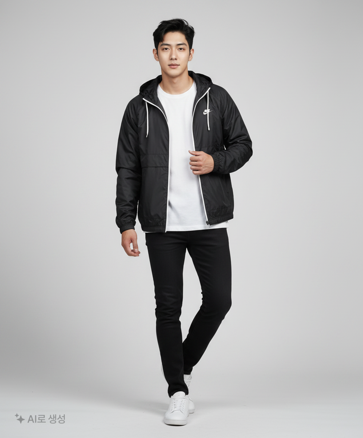 나이키(NIKE) 나일론/코치 재킷 L