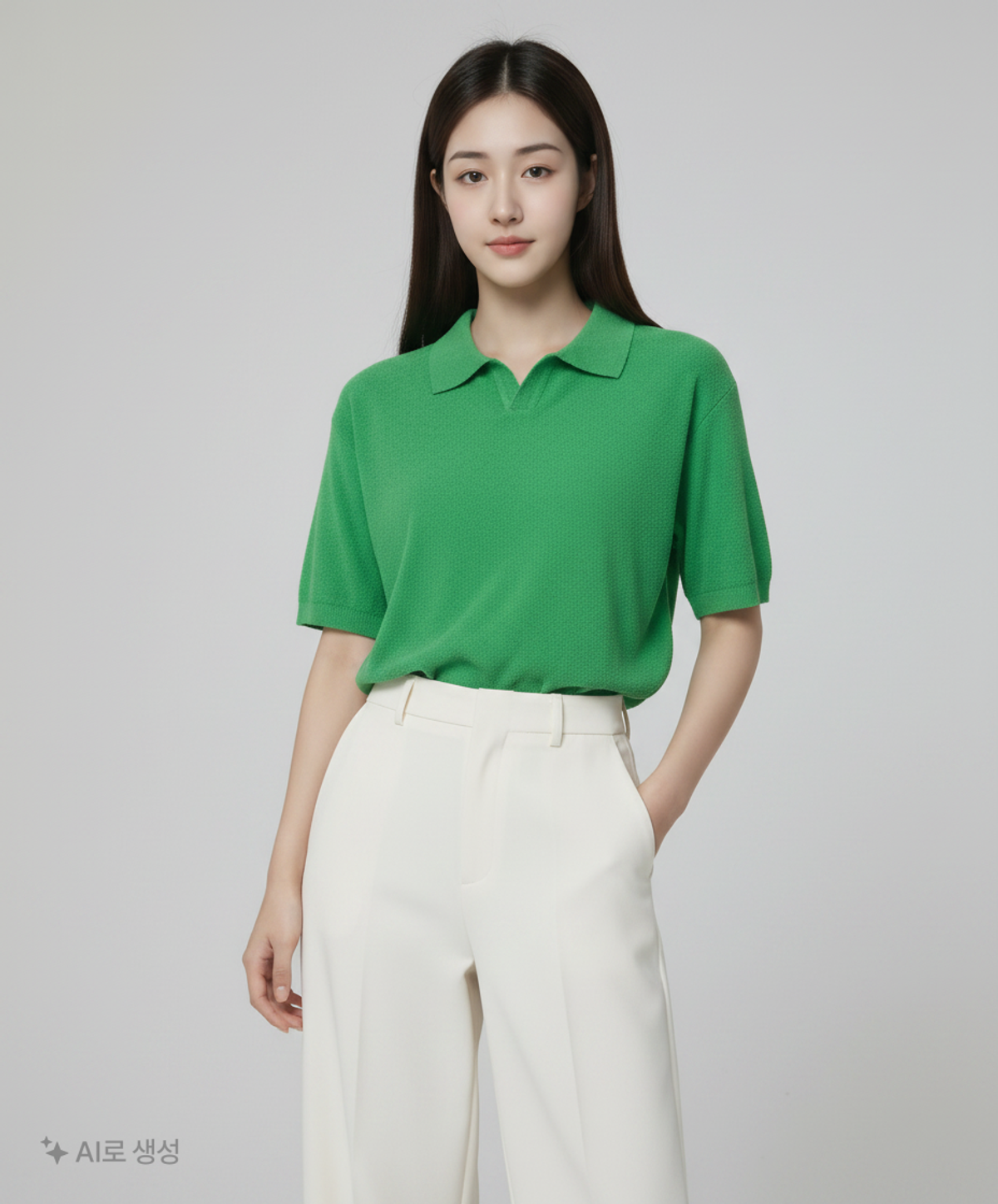 수아레(SUARE) 피케/카라 티셔츠 L