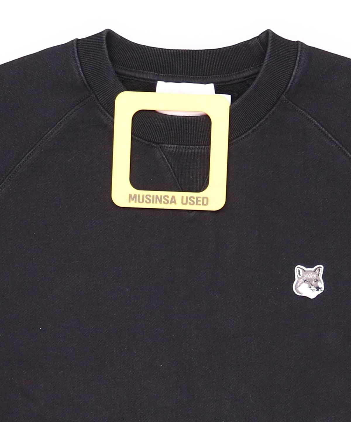메종 키츠네(MAISON KITSUNE) 21FW 폭스헤드 패치 맨투맨 GM00333KM0002 L