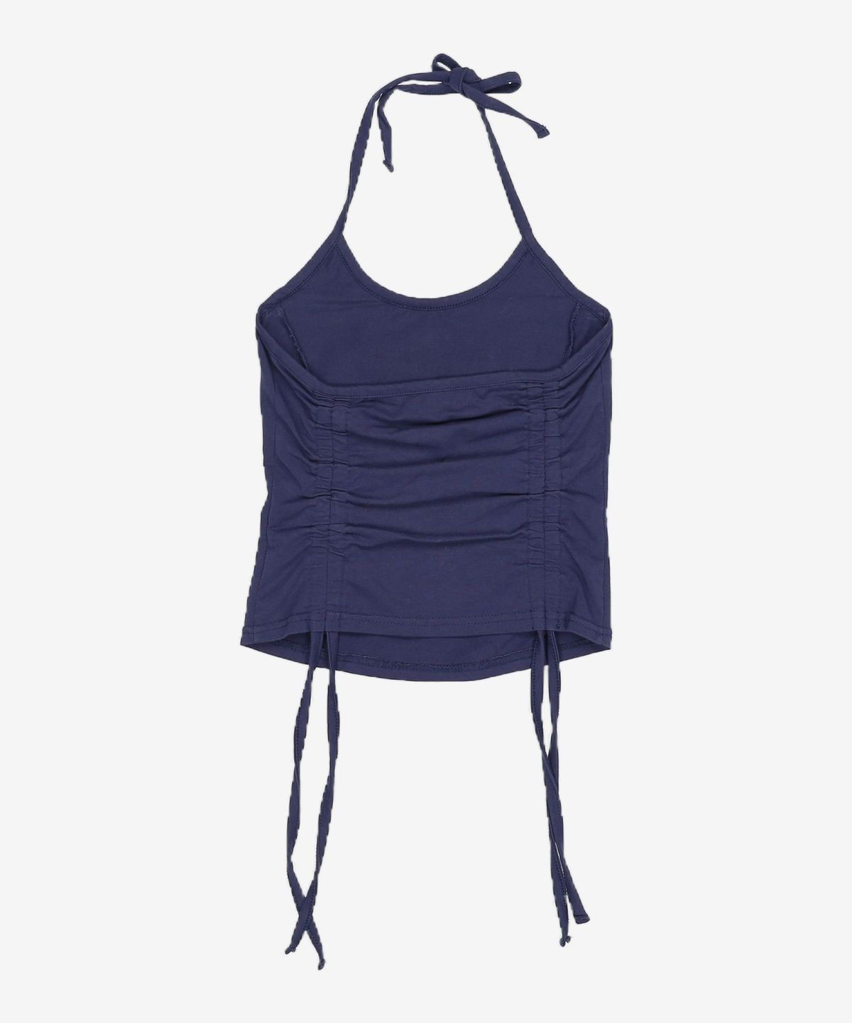쓰리투에이티(THREE TO EIGHTY) LOGO LAYERED TOP (NAVY) XS