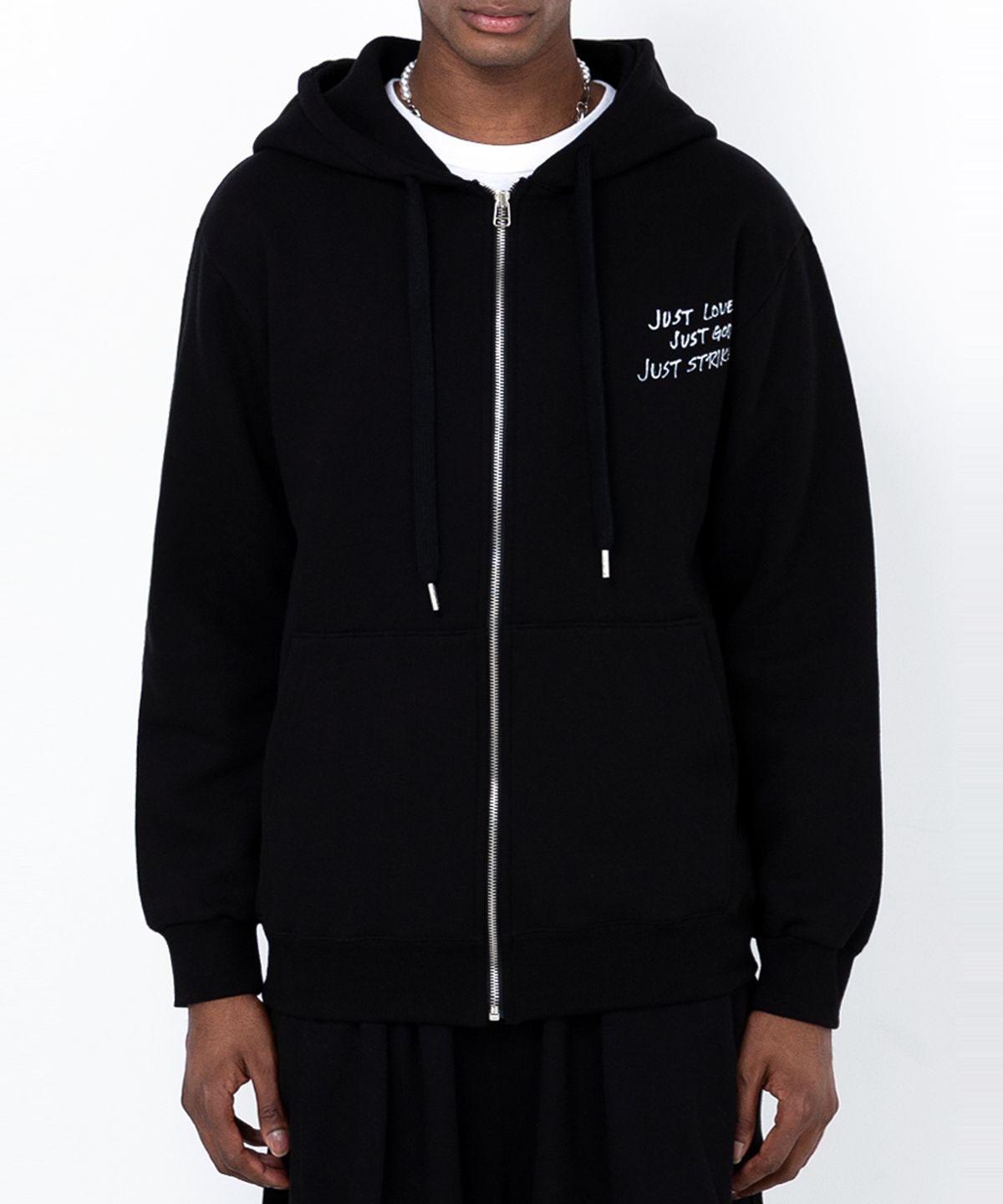 스트라이크(STRIKE) Just Edition Zip-Up Hoodie (2 COLORS)
