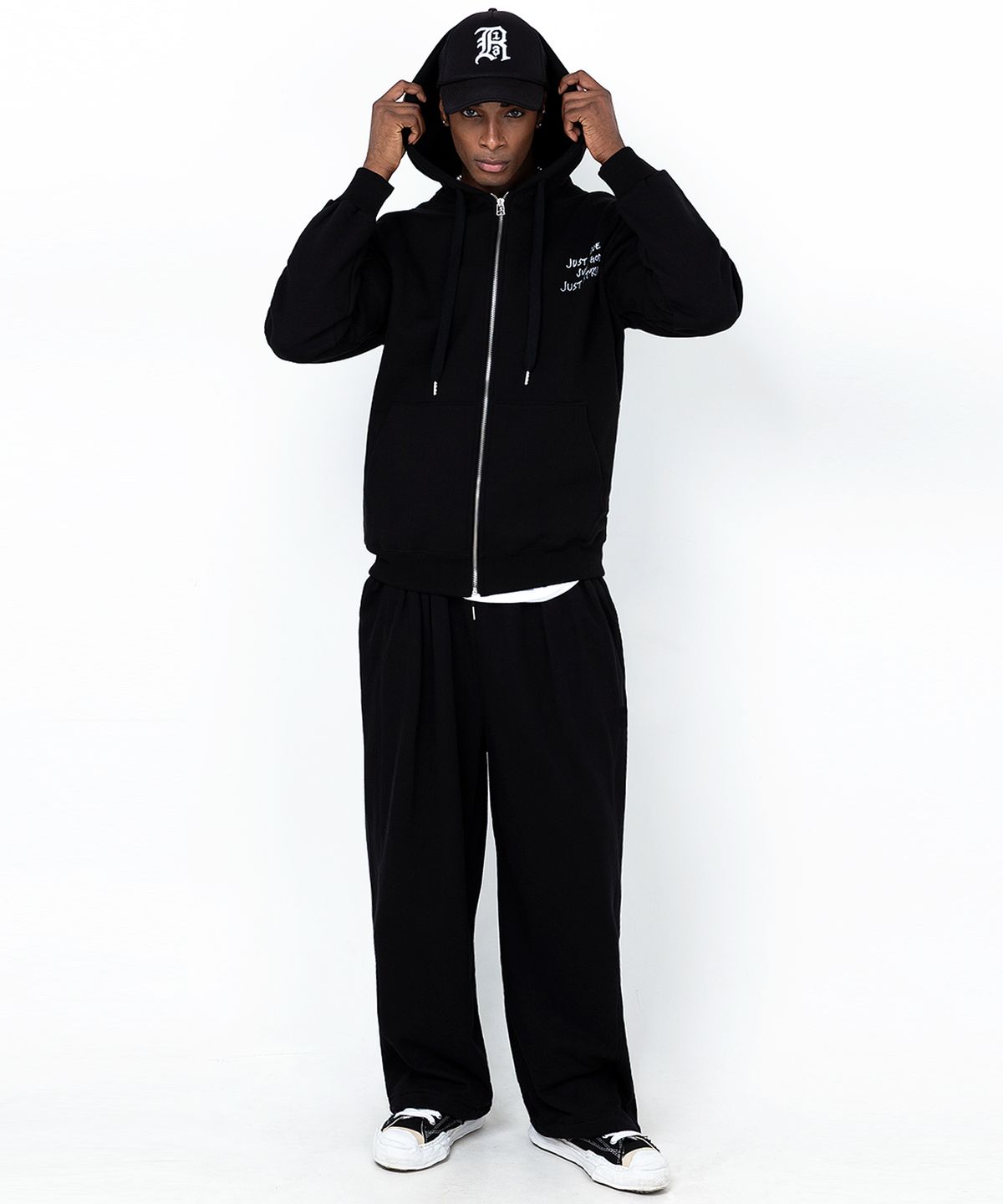 스트라이크(STRIKE) Just Edition Zip-Up Hoodie (2 COLORS)