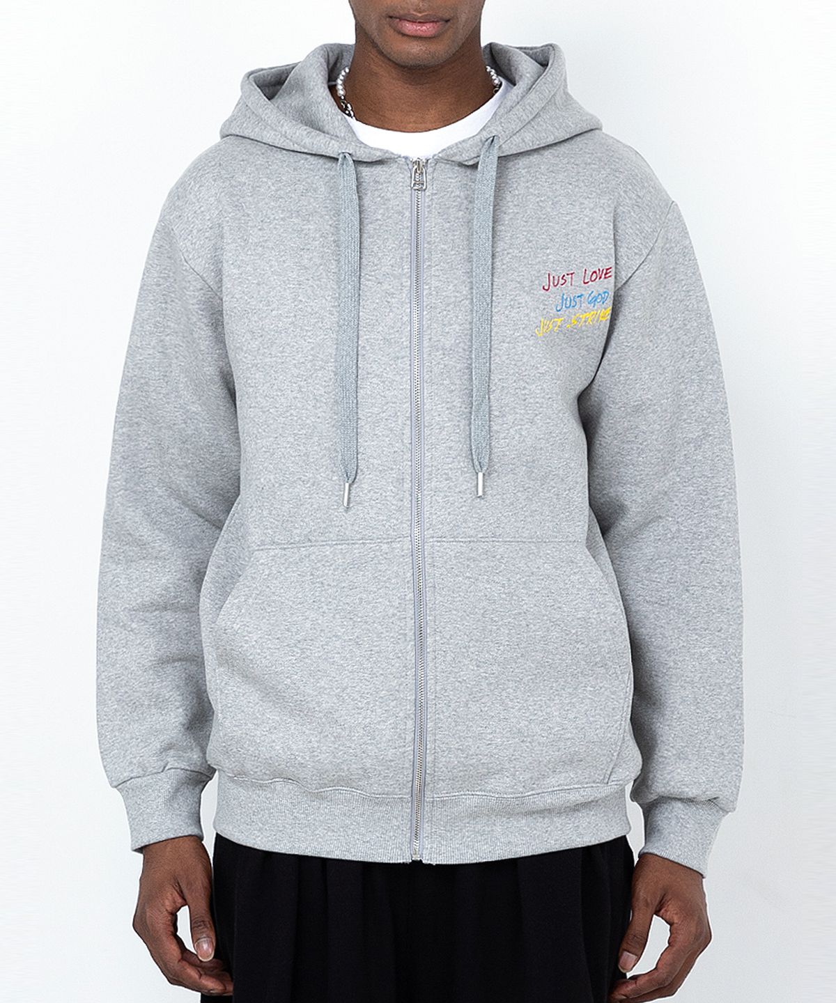스트라이크(STRIKE) Just Edition Zip-Up Hoodie (2 COLORS)