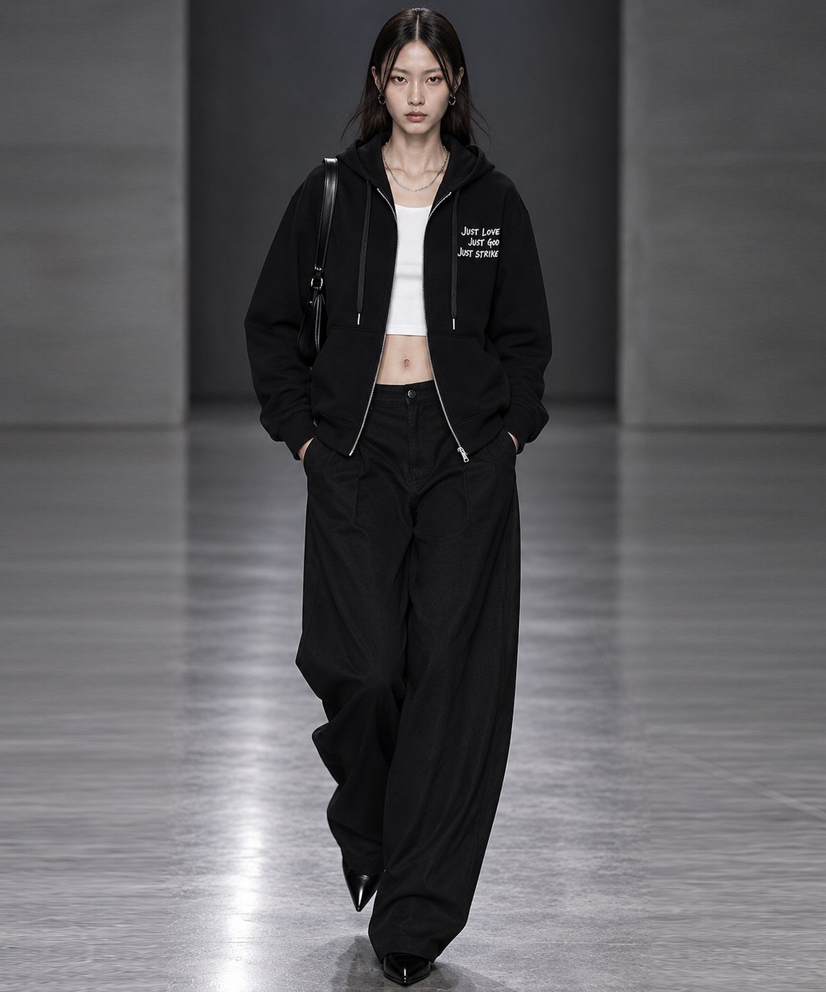 스트라이크(STRIKE) Just Edition Zip-Up Hoodie (2 COLORS)