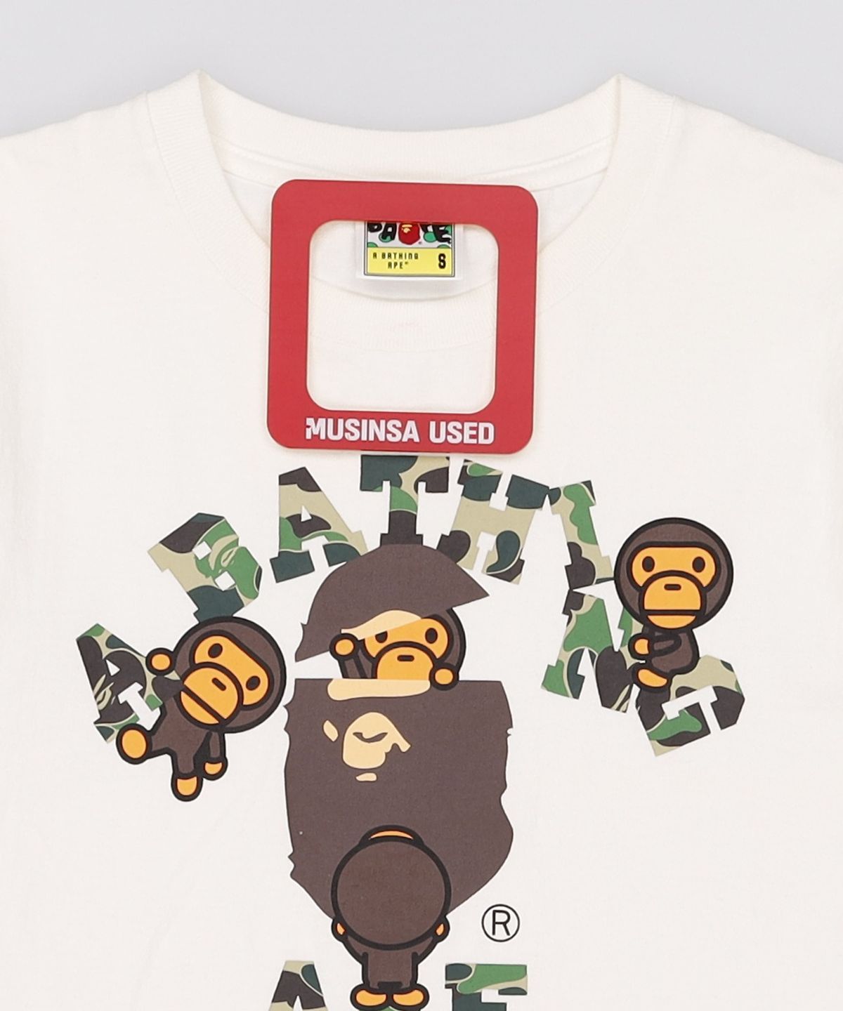 베이프(BAPE) 반소매 티셔츠 S