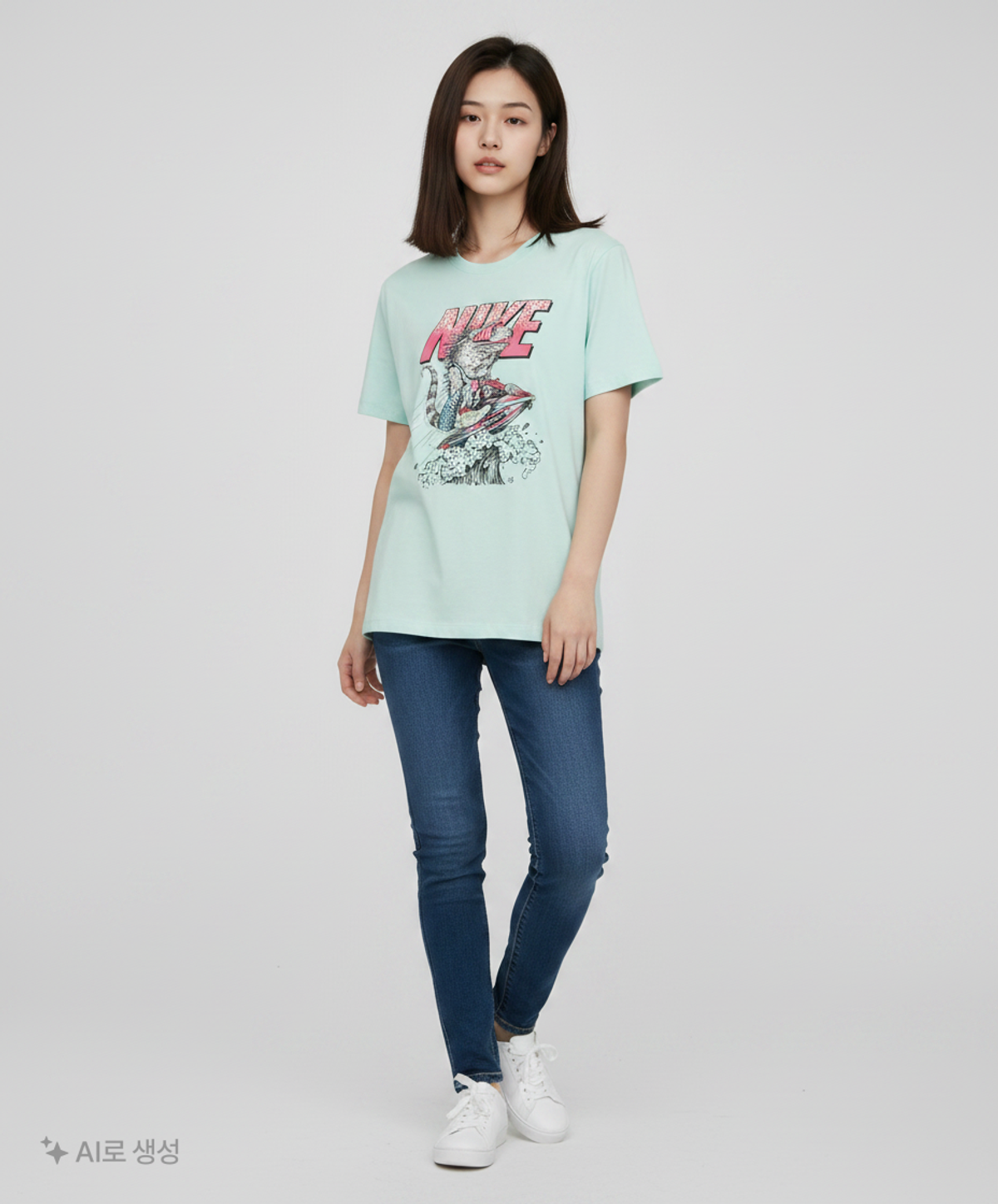 나이키(NIKE) 반소매 티셔츠 L