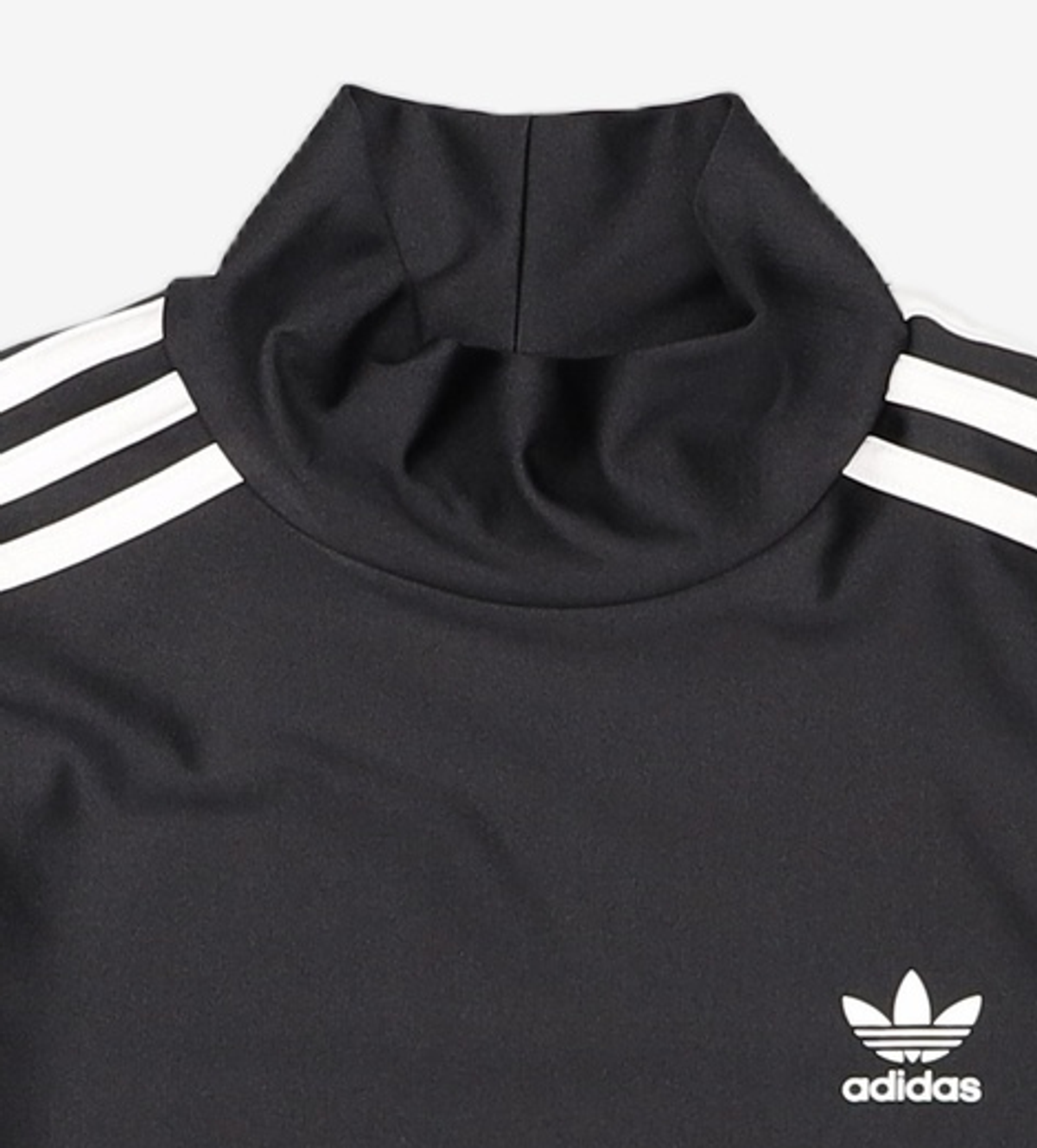 아디다스(ADIDAS) 3S 터틀넥 긴팔 티 - 블랙 IZ3200 S