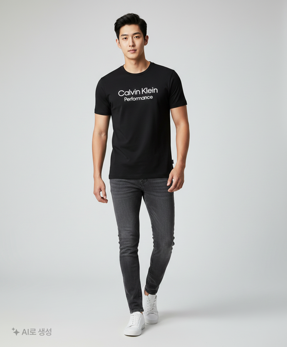 캘빈클라인 퍼포먼스(CALVIN KLEIN PERFORMANCE) 반소매 티셔츠 L
