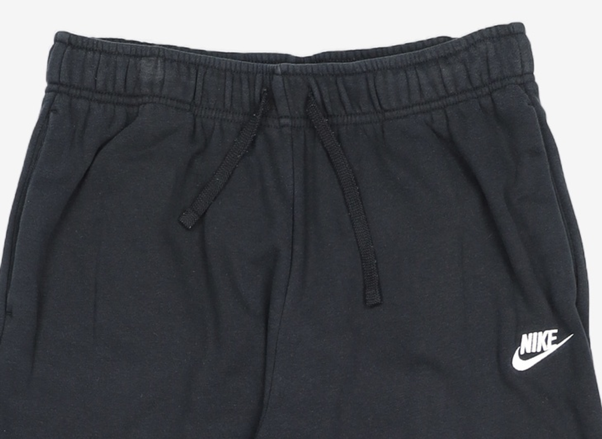 나이키(NIKE) 스포츠웨어 클럽 플리스 미드라이즈 오버사이즈 스웨트팬츠 W - 블랙:화이트 / DQ5801-010 M