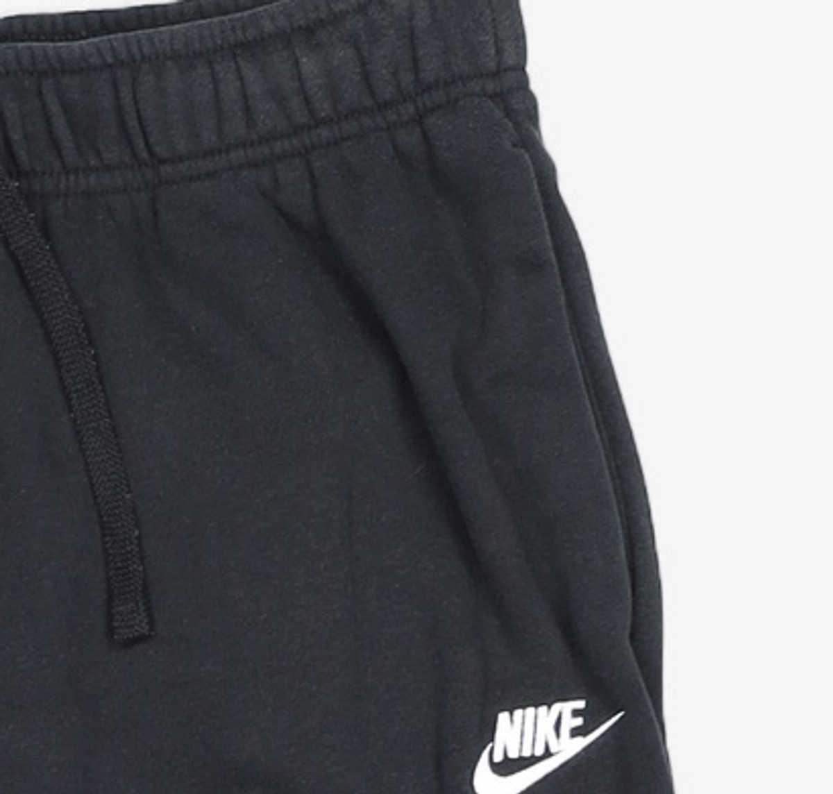 나이키(NIKE) 스포츠웨어 클럽 플리스 미드라이즈 오버사이즈 스웨트팬츠 W - 블랙:화이트 / DQ5801-010 M