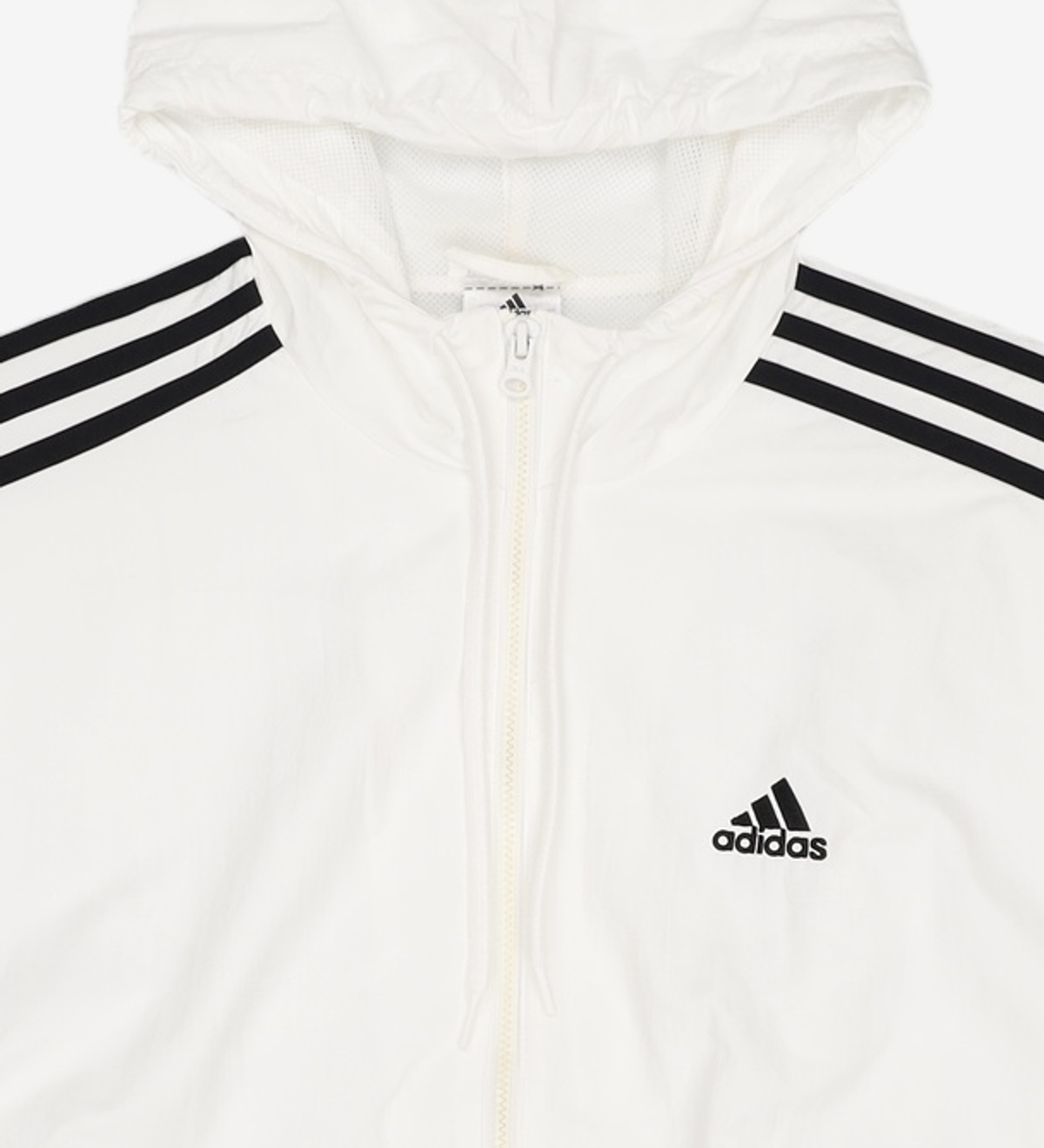 아디다스(ADIDAS) 3S 우븐 윈드 브레이커 - 화이트 / IC0560 L