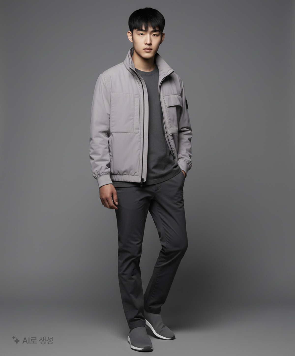 스톤아일랜드(STONE ISLAND) 나일론/코치 재킷 XL