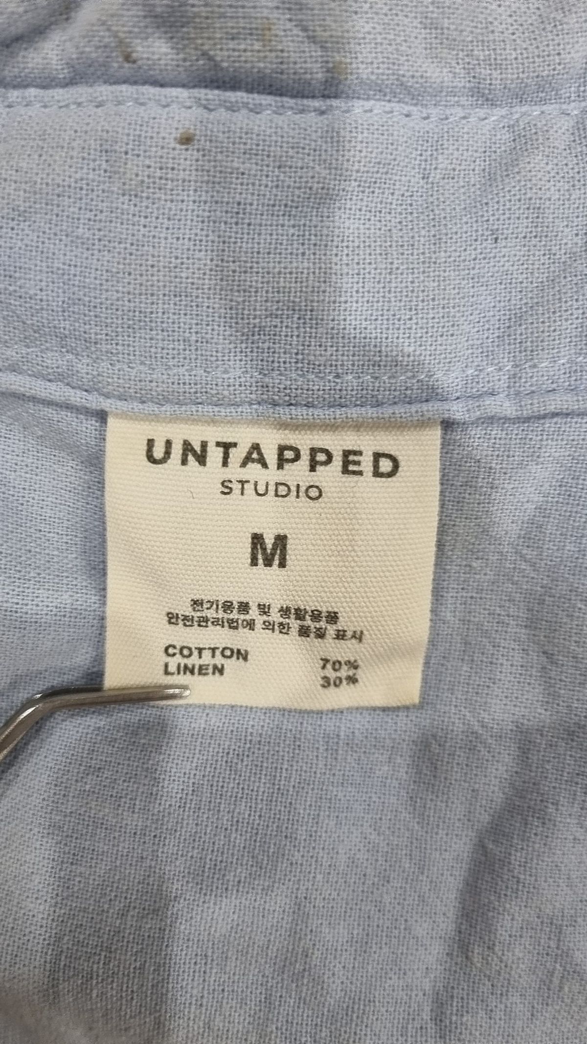 언탭트 스튜디오(UNTAPPED STUDIO) 캐주얼 셔츠 M