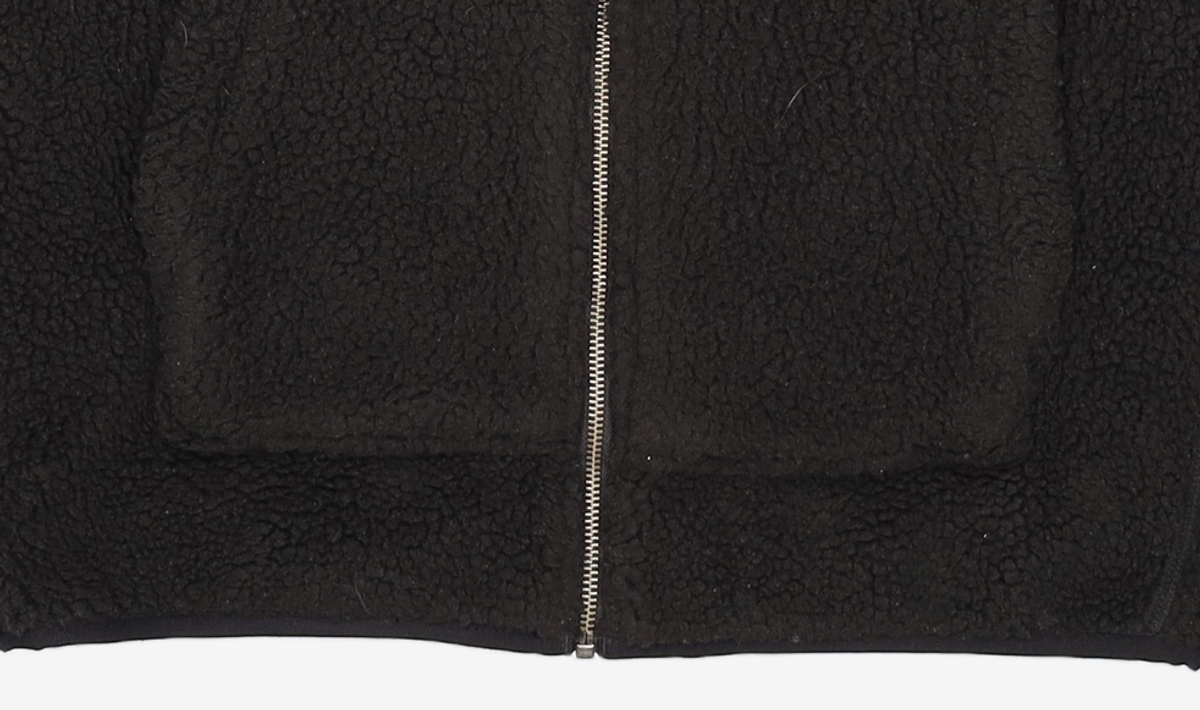 디스이즈네버댓(THISISNEVERTHAT) Sherpa Fleece Vest Black M