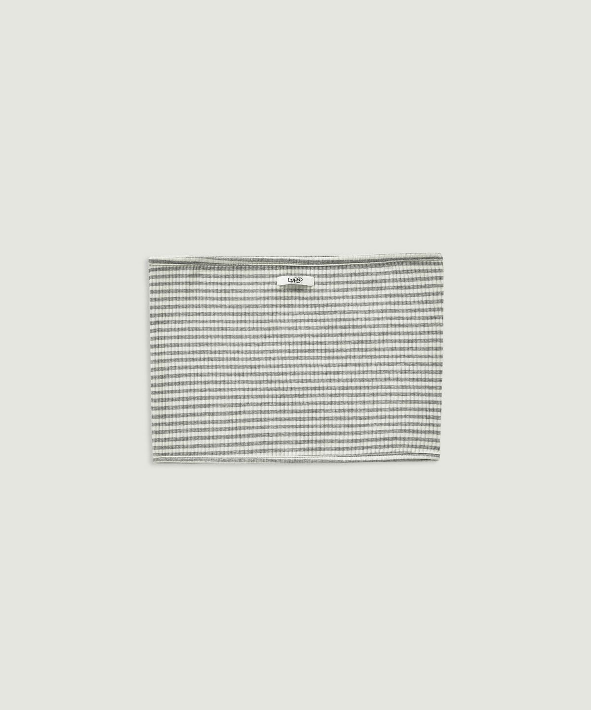 엘무드 우먼(LMOOD WOMEN) SISTER Ribbed Top and Cardigan Warm Grey