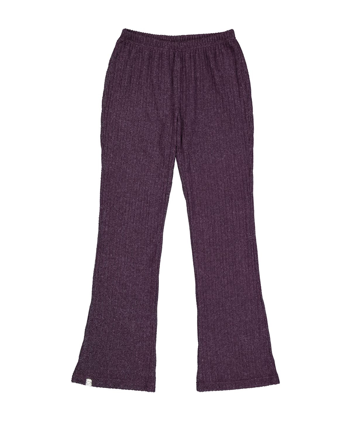 메종크렘(MAISON CREME) Perfect bootscut banding pants_Purple