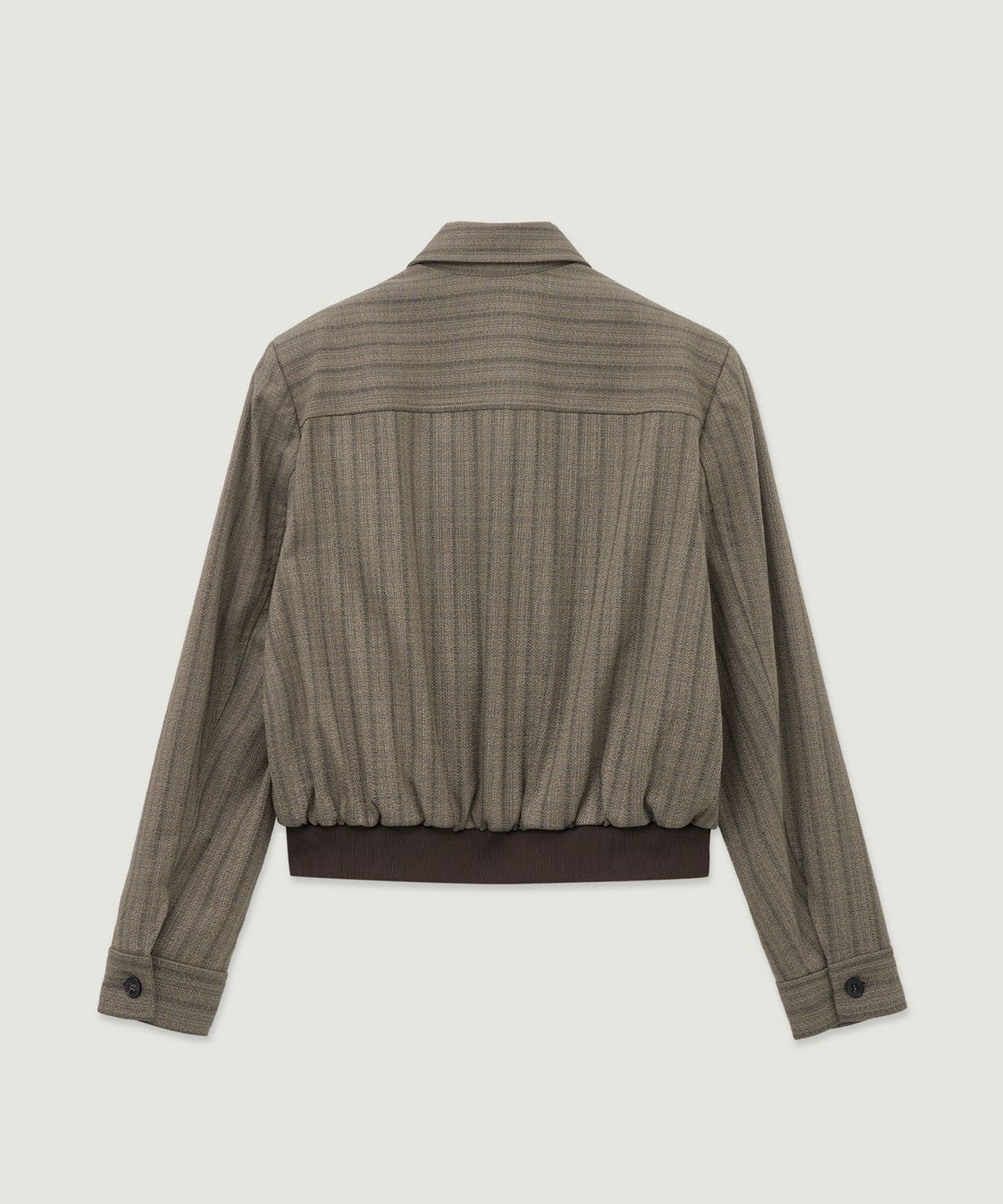 엘무드 우먼(LMOOD WOMEN) BAILEY Tweed Stripe Jacket Brown