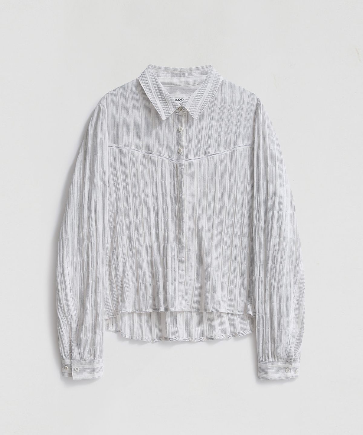 엘무드 우먼(LMOOD WOMEN) COTTAGE Cotton Blouse Stripe