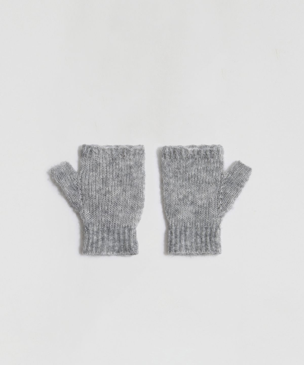 엘무드 우먼(LMOOD WOMEN) SERENE Wool Mohair Hand Warmer Heather Grey