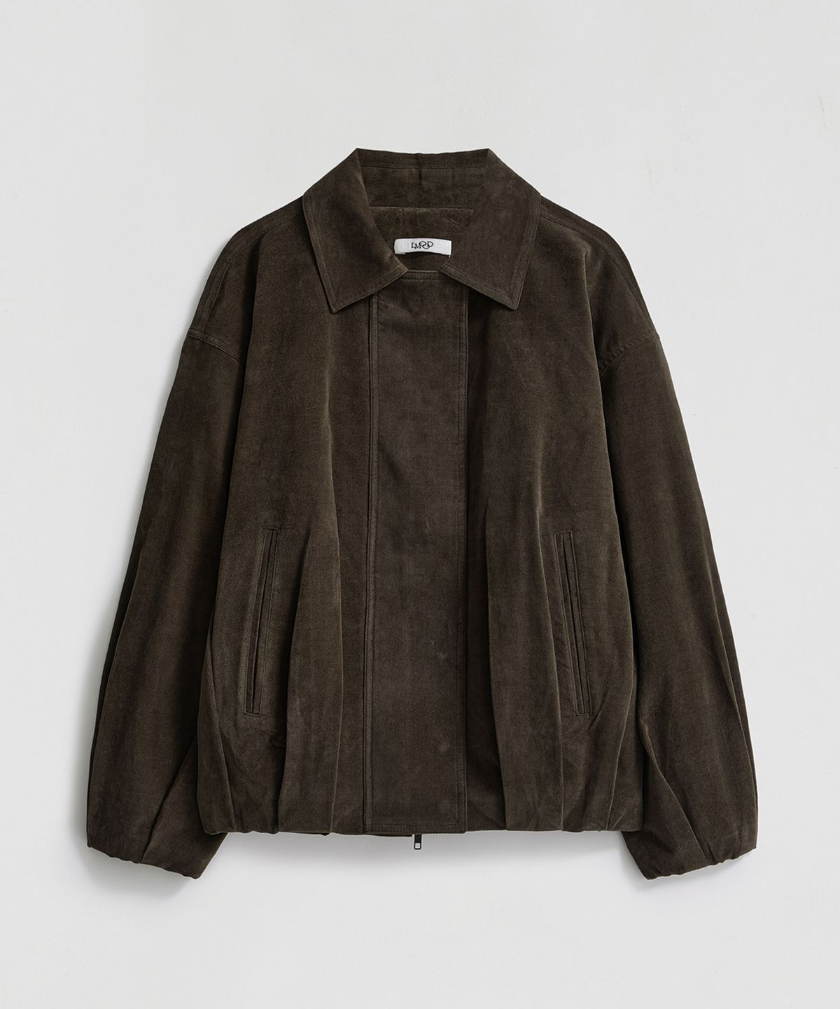 엘무드 우먼(LMOOD WOMEN) MARGOT Cotton Blouson Jacket Espresso