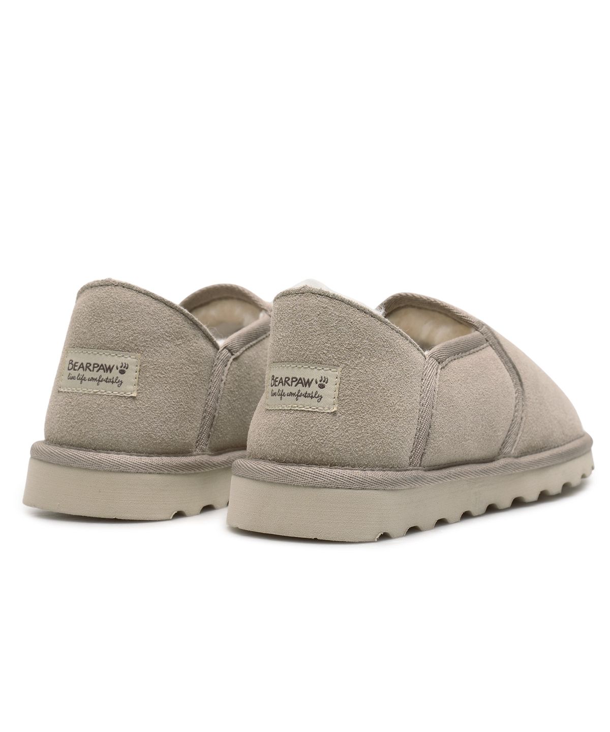 베어파우(BEARPAW) SELMA 양털슬립온 아이보리 (K2731030PD-W)