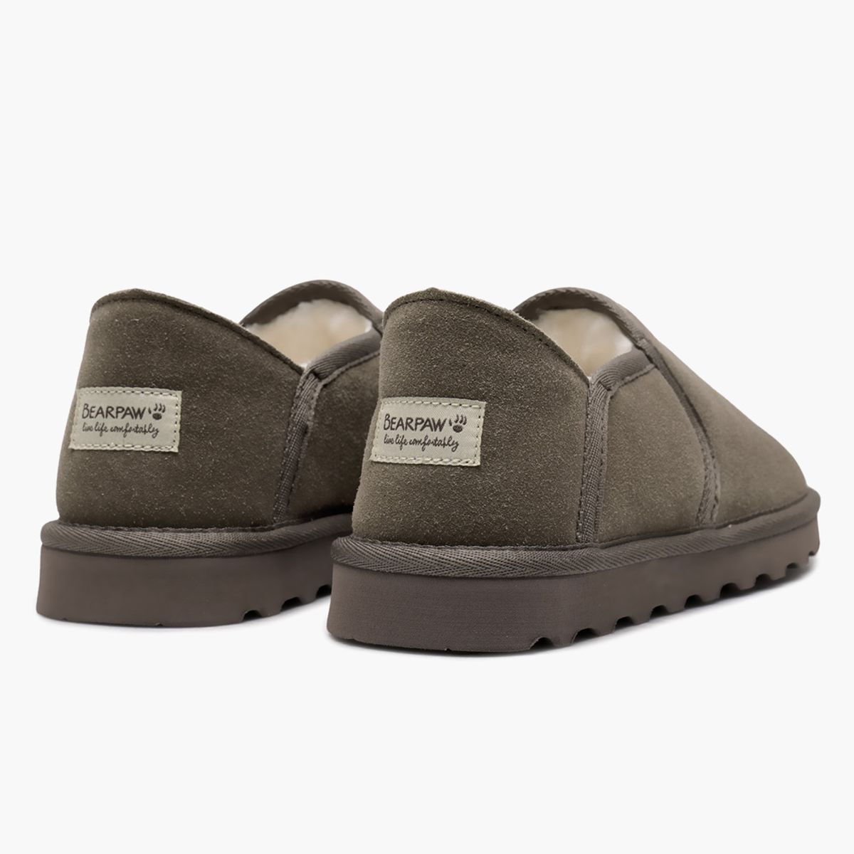 베어파우(BEARPAW) SELMA 양털슬립온 실브라운 (K2731311RD-W)