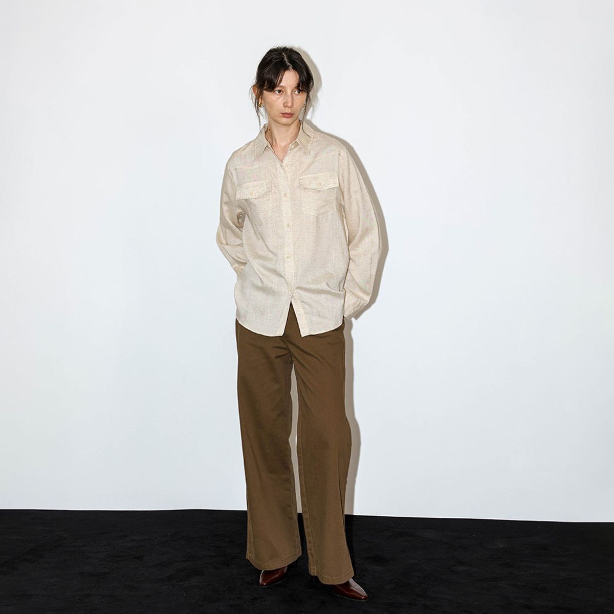 웬스데이딜라잇(WEDNESDAY DELIGHT) WD_Relaxed straight pants