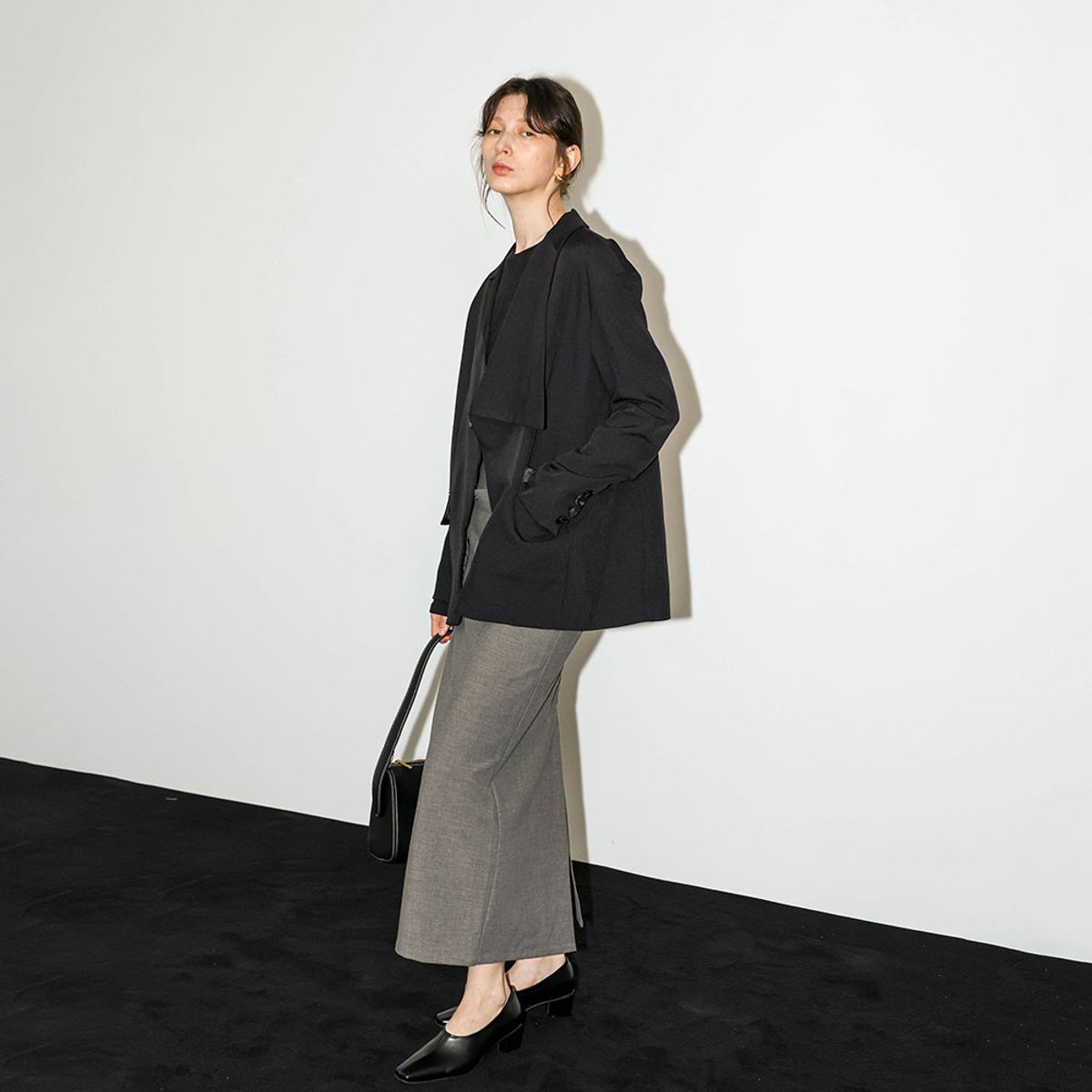 웬스데이딜라잇(WEDNESDAY DELIGHT) WD_Overlap tailored jacket