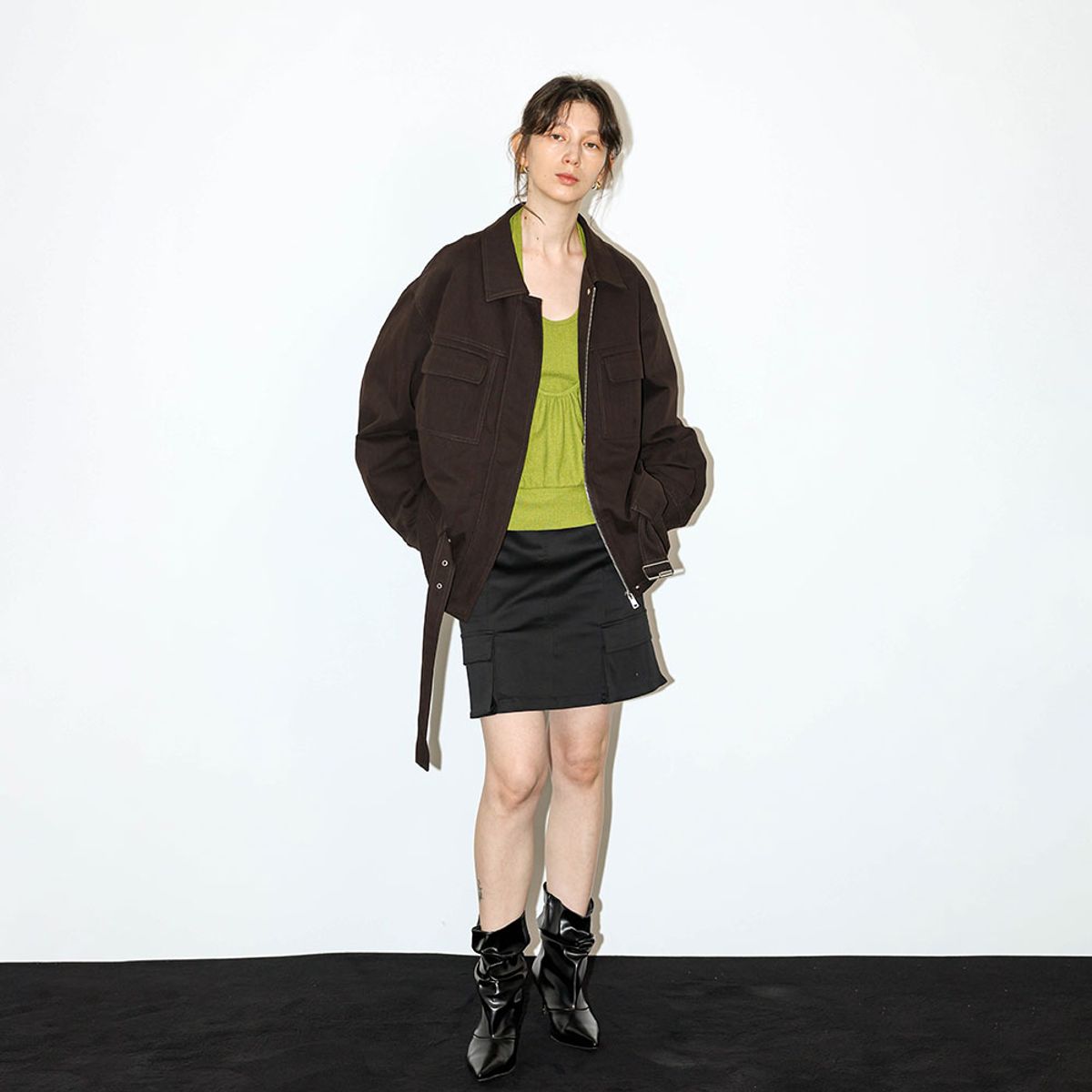 웬스데이딜라잇(WEDNESDAY DELIGHT) WD_Oversized utility jacket