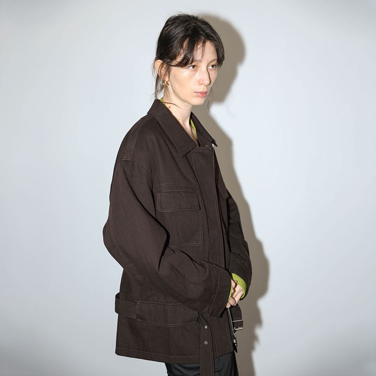 웬스데이딜라잇(WEDNESDAY DELIGHT) WD_Oversized utility jacket