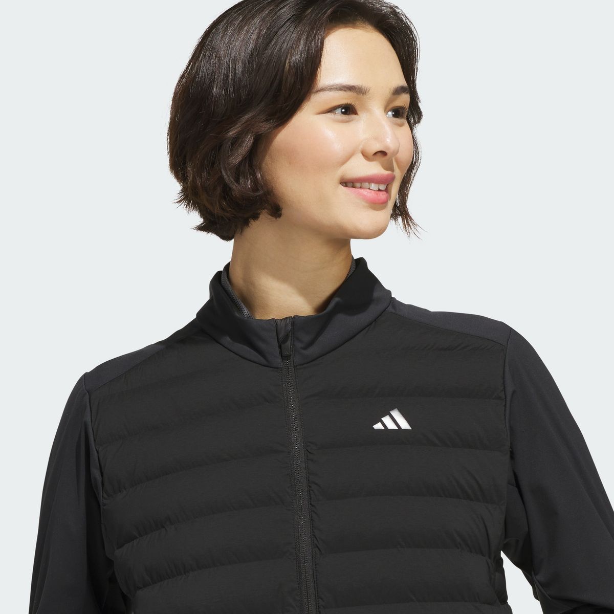 아디다스 골프(ADIDAS GOLF) 프리마로프트 하이브리드 풀 지퍼 재킷 KZ2098