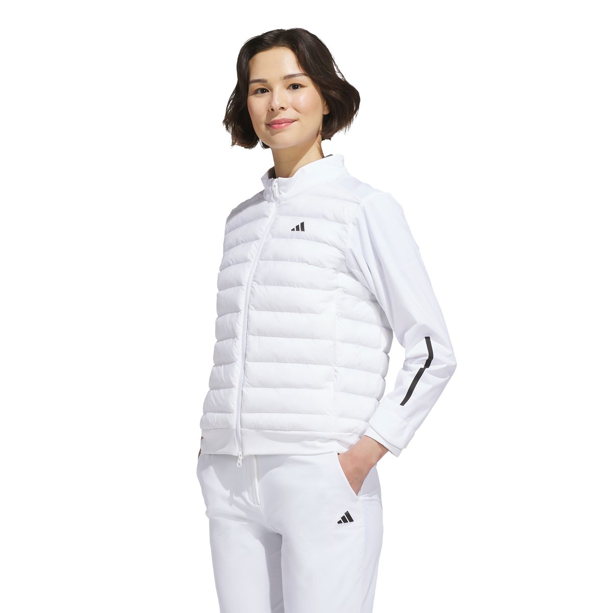 아디다스 골프(ADIDAS GOLF) 프리마로프트 하이브리드 풀 지퍼 재킷 KZ2097