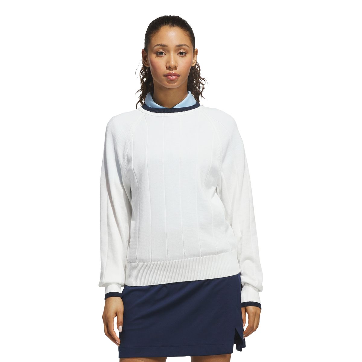 아디다스 골프(ADIDAS GOLF) 얼티메이트365+ 니트 크루 스웨터 KG4323