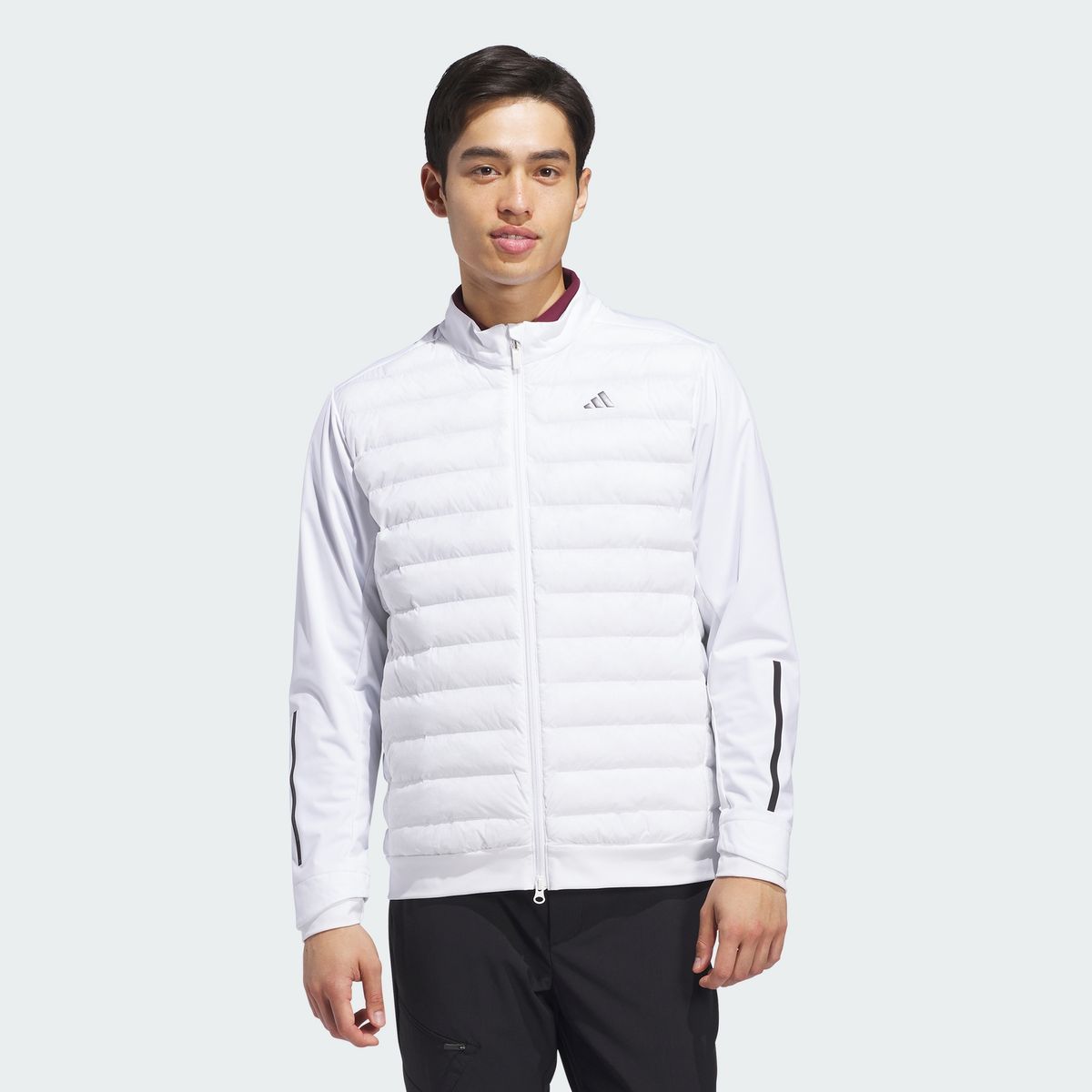 아디다스 골프(ADIDAS GOLF) 프리마로프트 하이브리드 풀 지퍼 재킷 KZ2091