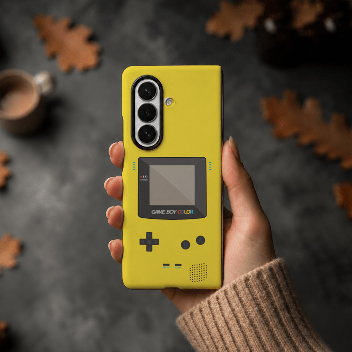 아칸(AKAN) GAMEBOY Z폴드8울트라 듀얼 블랙케이스