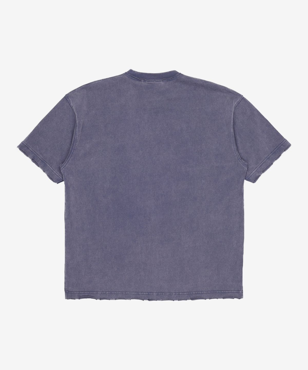 엑스톤즈(XTONZ) XF014 아치 아플리케 데미지 워싱 티셔츠 (NAVY) L