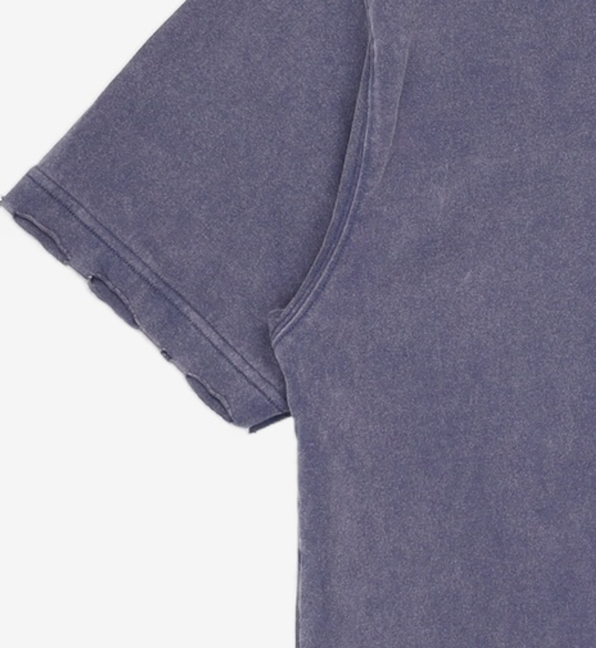 엑스톤즈(XTONZ) XF014 아치 아플리케 데미지 워싱 티셔츠 (NAVY) L