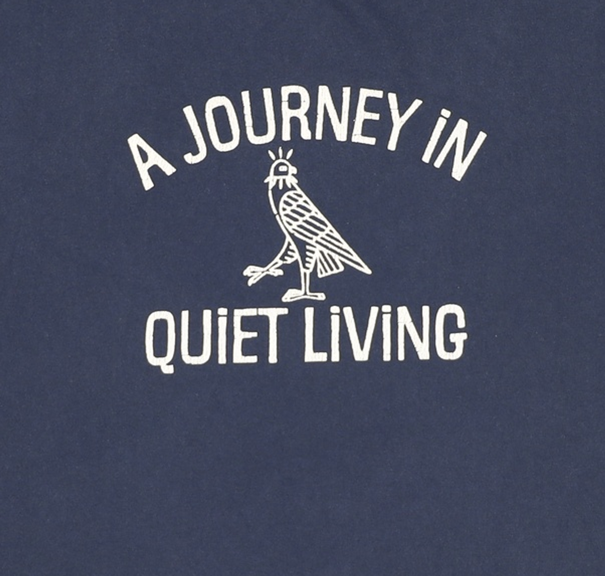 셔터(SHIRTER) WASHED JOURNEY T-SHIRT (NAVY) L