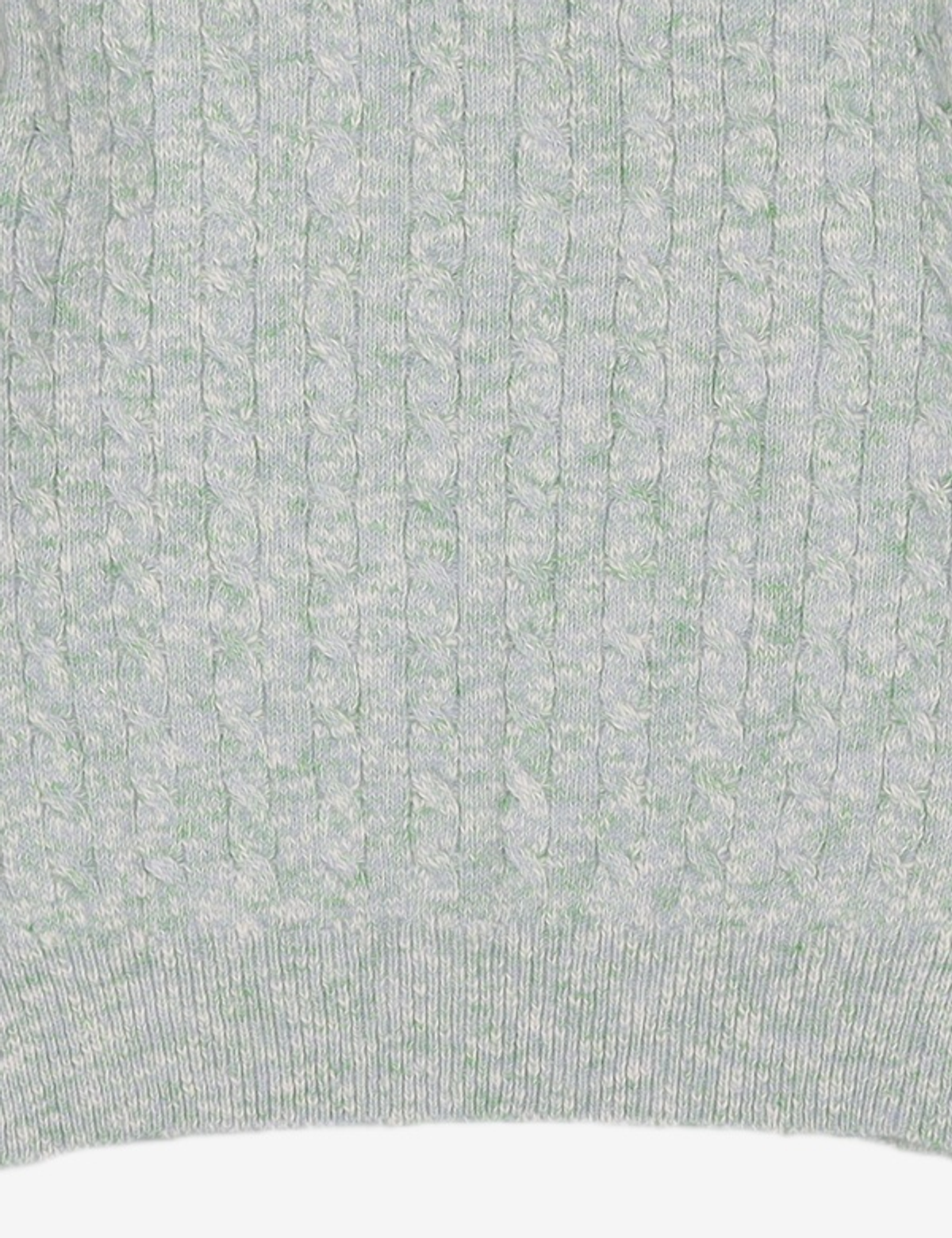 델리센트(DELICCENT) 로고 케이블 풀오버 [GREEN] FREE