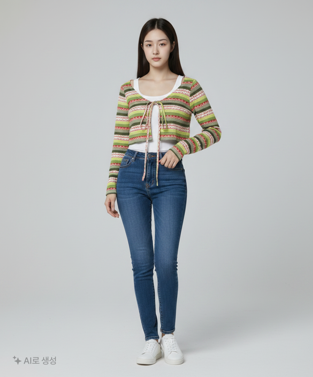 페이크마마(FAKEMAMA) 카디건 FREE