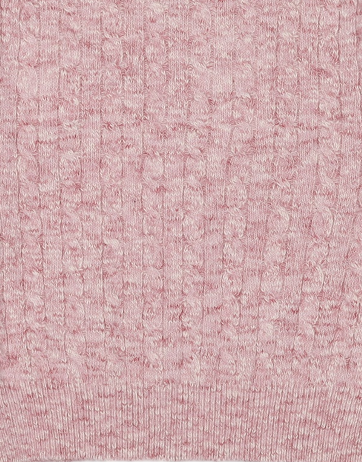 델리센트(DELICCENT) 로고 케이블 풀오버 [PINK] FREE
