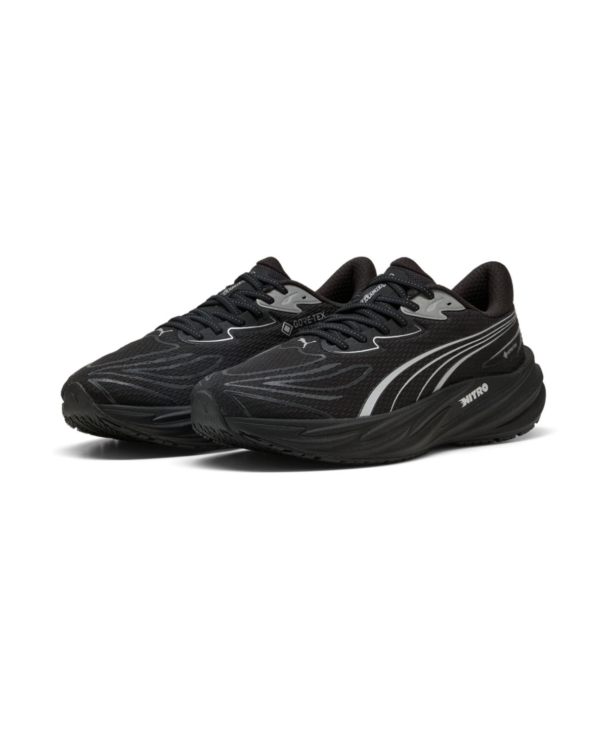 푸마(PUMA) 벨로시티 나이트로 5 GTX - 푸마 블랙:푸마 실버 / 313044-01