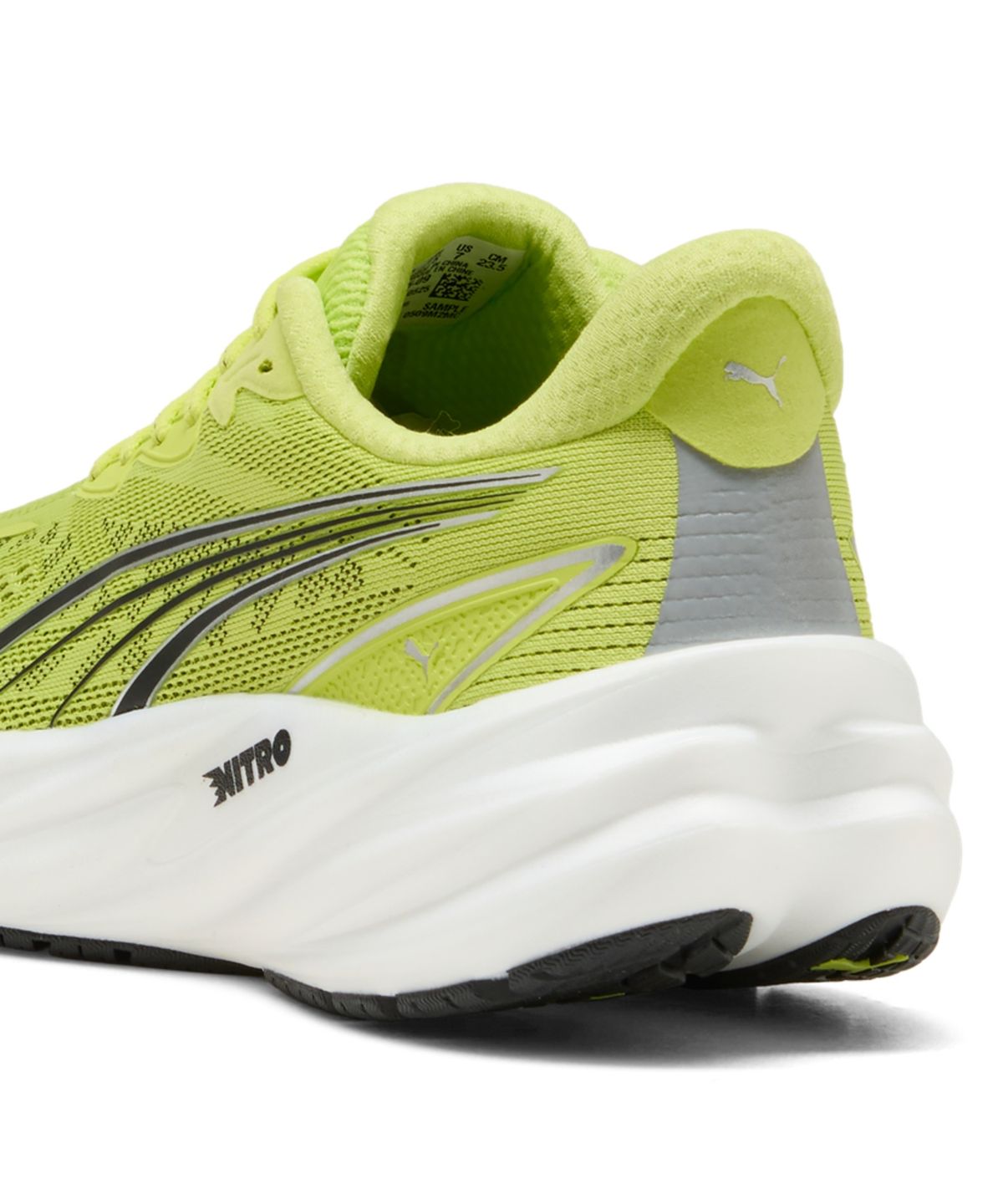 푸마(PUMA) 벨로시티 나이트로 5 우먼스 - 서니 라임:푸마 블랙 / 312945-09