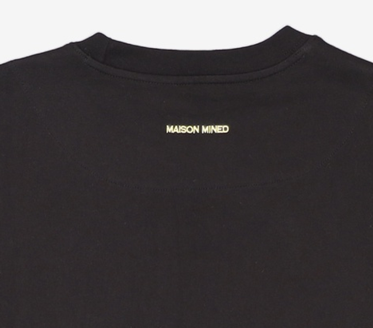 메종미네드(MAISON MINED) VINE FLO HALF SLEEVE BLACK S