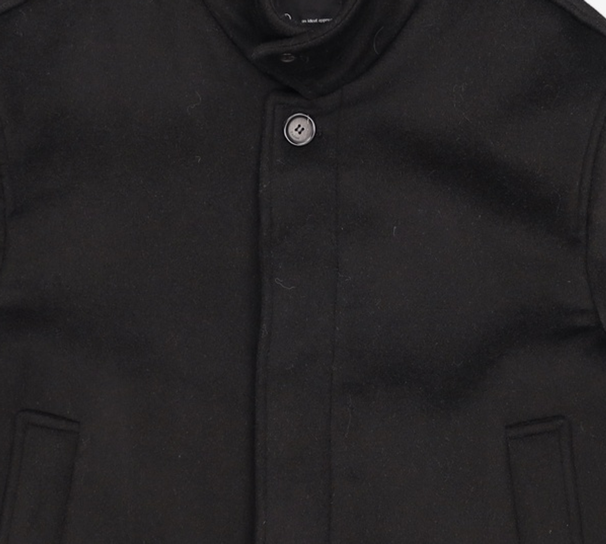 엔도어(ENDOOR) Short mac coat (black) 1