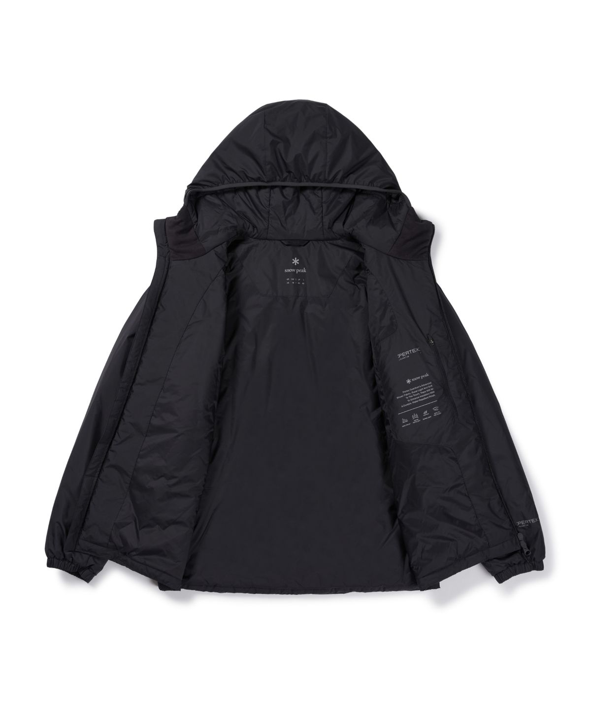 스노우피크 어패럴(SNOWPEAK APPAREL) 에어노바 퍼텍스 퀀텀 씬클라우드 자켓 (S26WMPPJ12) Black