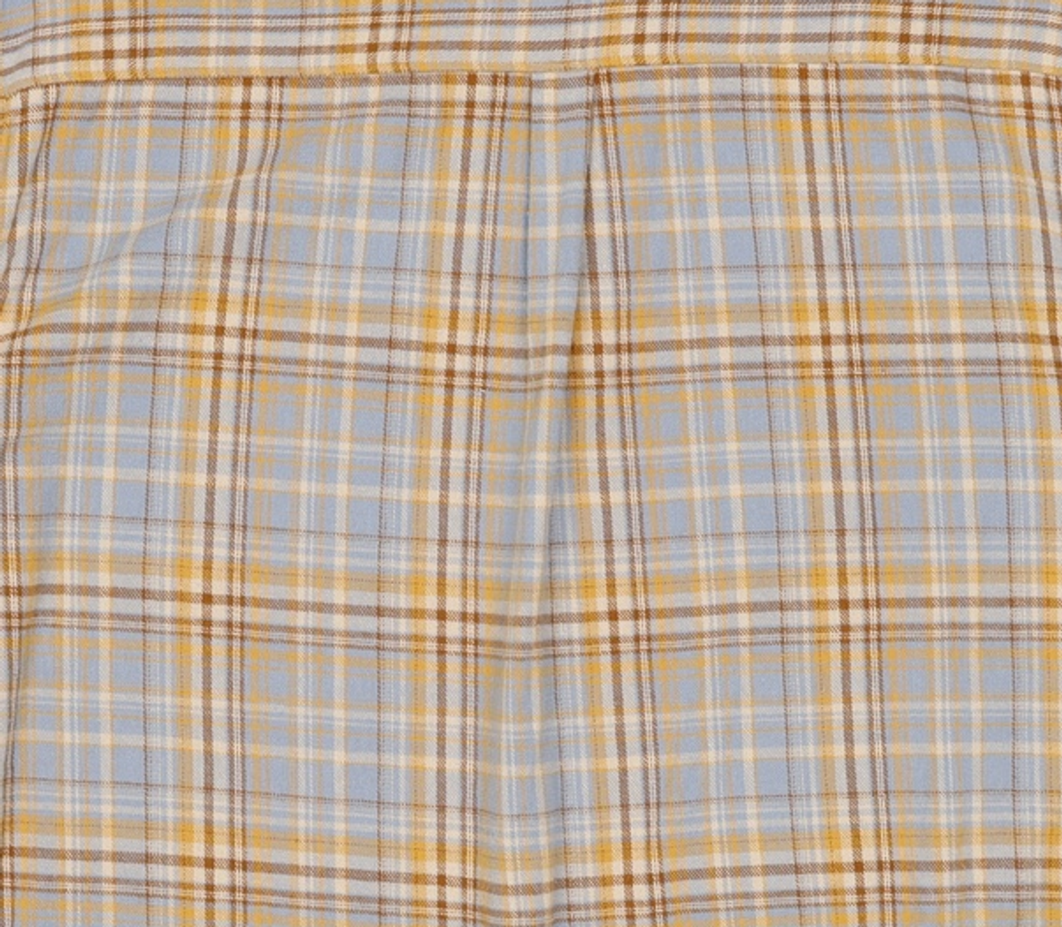 미드선(MIDSUN) Beach Check Shirt-Yellow L